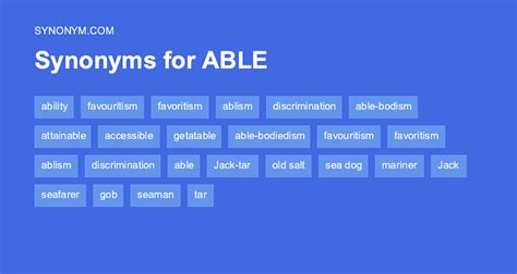 synonyms for be able to|be able to synonym formal.